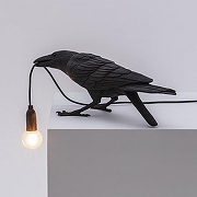 Птица световая Seletti Bird Lamp 14736 цвет Черный-2