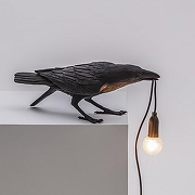 Птица световая Seletti Bird Lamp 14736 цвет Черный-3