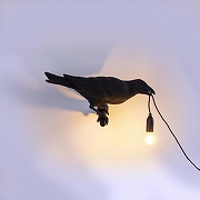 Зверь световой Seletti Bird Lamp 14738 цвет арматуры Черный-3