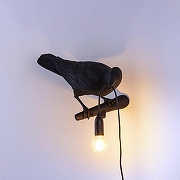 Зверь световой Seletti Bird Lamp 14738 цвет арматуры Черный-4