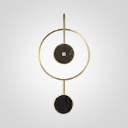 Бра Imperiumloft Loreo 149474-22 цвет плафона/подвески Белый, цвет арматуры Латунь