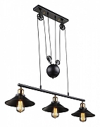 Подвесной светильник Globo Lenius 15053-3 цвет плафона/подвески Черный, цвет арматуры Черный-4