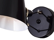 Бра Favourite Eimer 1512-1W цвет плафона/подвески Черный, цвет арматуры Черный-2
