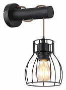 Бра Globo Mina 15326NWB цвет плафона/подвески Черный, цвет арматуры Черный-1