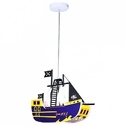 Подвесной светильник Globo Kita 15723 цвет плафона/подвески Разноцветный, цвет арматуры Белый-1