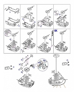 Подвесной светильник Globo Kita 15723 цвет плафона/подвески Разноцветный, цвет арматуры Белый-2