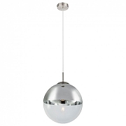 Подвесной светильник Globo Varus 15853 цвет плафона/подвески Прозрачный, Хром, цвет арматуры Никель-1