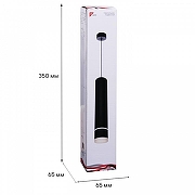 Подвесной светильник Reluce Technical 16005 16005-0.9-001LD 300mm GU10 BK цвет плафона/подвески Черный, цвет арматуры Черный-3