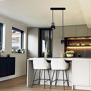 Подвесной светильник Reluce Technical 16006-1 16006-0.9-002IL GU10 BK цвет плафона/подвески Хром, Черный, цвет арматуры Черный-4