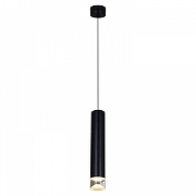 Подвесной светильник Reluce Technical 16008 16008-0.9-001LD 300mm GU10 BK цвет плафона/подвески Черный, цвет арматуры Черный-1