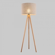 Торшер TK Lighting Grand TK 16021 Grand TK цвет плафона/подвески Бежевый, цвет арматуры Коричневый-1