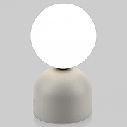 Настольная лампа Eurosvet Miki 16038 Miki цвет плафона/подвески Белый, цвет арматуры Серый