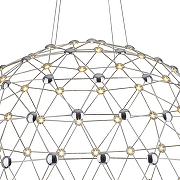 Подвесной светильник Divinare Cristallino 1610/02 SP-140 цвет плафона/подвески Хром, цвет арматуры Хром-2