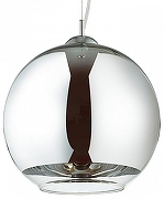 Подвесной светильник Favourite Erbsen 1688-1P цвет плафона/подвески Прозрачный, Хром, цвет арматуры Хром
