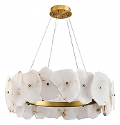 Подвесной светильник Divinare Eleanor 1713/17 SP-120 цвет плафона/подвески Белый, цвет арматуры Латунь-1