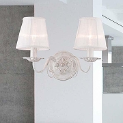 Бра Favourite Malta 1730-2W цвет плафона/подвески Белый, цвет арматуры Белый-2