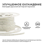 Светодиодная лента Apeyron Electrics 17-39 цвет прозрачный-4