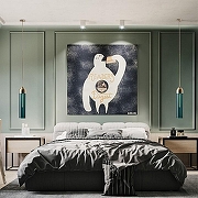 Подвесной светильник Imperiumloft Vian-B01 179738-26 цвет плафона/подвески Зеленый, цвет арматуры Золото-1