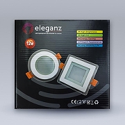 Встраиваемый светильник Eleganz 1800 цвет Белый-4