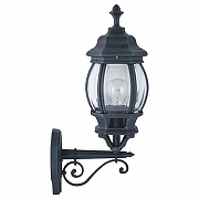 Светильник на штанге Favourite Paris 1806-1W цвет плафона/подвески Прозрачный, цвет арматуры Черный, Зеленый