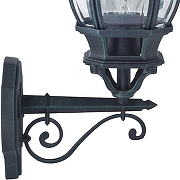 Светильник на штанге Favourite Paris 1806-1W цвет плафона/подвески Прозрачный, цвет арматуры Черный, Зеленый-3