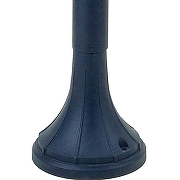 Ландшафтный светильник Favourite Leon 1812-1F цвет плафона/подвески Прозрачный, цвет арматуры Черный-1