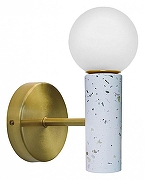 Бра Divinare Eterno 1830/53 AP-1 цвет плафона/подвески Белый, цвет арматуры Золото