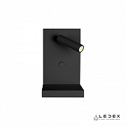 Бра с полкой iLedex iCharge 1831A BK цвет плафона/подвески Черный, цвет арматуры Черный-5