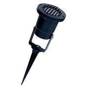 Ландшафтный светильник Favourite Relief 1833-1T цвет плафона/подвески Прозрачный, Хром, цвет арматуры Черный