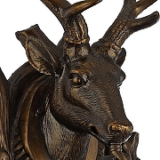 Светильник на штанге Favourite Hunt 1849-1W цвет плафона/подвески Прозрачный, цвет арматуры Коричневый-1