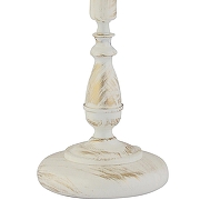 Настольная лампа Adilux Roksana White 18538 цвет плафона/подвески Белый, цвет арматуры Белый-1