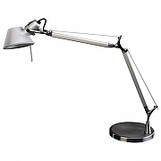 Настольная лампа офисная Favourite Legend 1869-1T цвет плафона/подвески Серый, цвет арматуры Хром