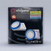 Встраиваемый светильник Eleganz 1909 цвет Белый-4