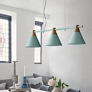 Подвесной светильник Imperiumloft Next01 191621-26 цвет плафона/подвески Голубой, цвет арматуры Голубой-2