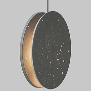 Подвесной светильник Imperiumloft Akv1lon01 191951-23 цвет плафона/подвески Серый, цвет арматуры Черный