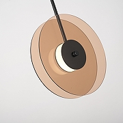 Подвесной светильник Imperiumloft C1ne01 191959-23 цвет плафона/подвески Оранжевый, цвет арматуры Черный-4