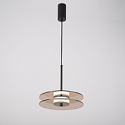 Подвесной светильник Imperiumloft C1ne01 191960-23 цвет плафона/подвески Оранжевый, цвет арматуры Черный-1