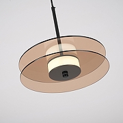 Подвесной светильник Imperiumloft C1ne01 191960-23 цвет плафона/подвески Оранжевый, цвет арматуры Черный-3