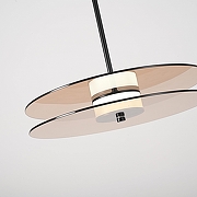 Подвесной светильник Imperiumloft C1ne01 191961-23 цвет плафона/подвески Оранжевый, цвет арматуры Черный-4