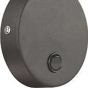 Бра Favourite Murum 1960-1W цвет плафона/подвески Черный, цвет арматуры Черный-2