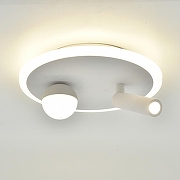 Накладной светильник Escada 20022LED 20022SMA/01LED SWH цвет плафона/подвески Белый, цвет арматуры Белый-2