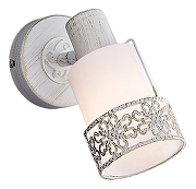 Спот Eurosvet S1lv1a 20025/1 белый с золотом цвет плафона/подвески Белый, цвет арматуры Белый, Золото