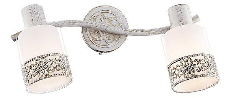 Спот Eurosvet S1lv1a 20025/2 белый с золотом 