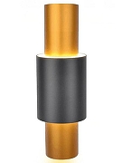 Накладной светильник Escada 20037 20037SMU/01LED SGD/SBK цвет плафона/подвески Черный, Золото, цвет арматуры Белый, Золото, Черный