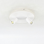 Светильник на штанге Escada 20046LED 20046SMA/02LED WH цвет плафона/подвески Белый, цвет арматуры Белый-2