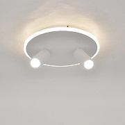 Светильник на штанге Escada 20046LED 20046SMA/02LED WH цвет плафона/подвески Белый, цвет арматуры Белый-3