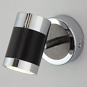 Спот Eurosvet Prime 20058/1 черный цвет плафона/подвески Хром, Черный, цвет арматуры Хром, Черный-1