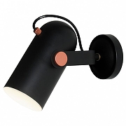 Бра Favourite Ampolla 2007-1W цвет плафона/подвески Черный, цвет арматуры Черный