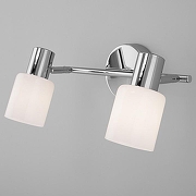 Бра Eurosvet Corso 20089/2 хром цвет плафона/подвески Белый, цвет арматуры Хром