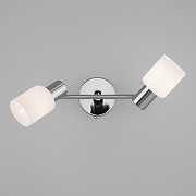 Бра Eurosvet Corso 20089/2 хром цвет плафона/подвески Белый, цвет арматуры Хром-1